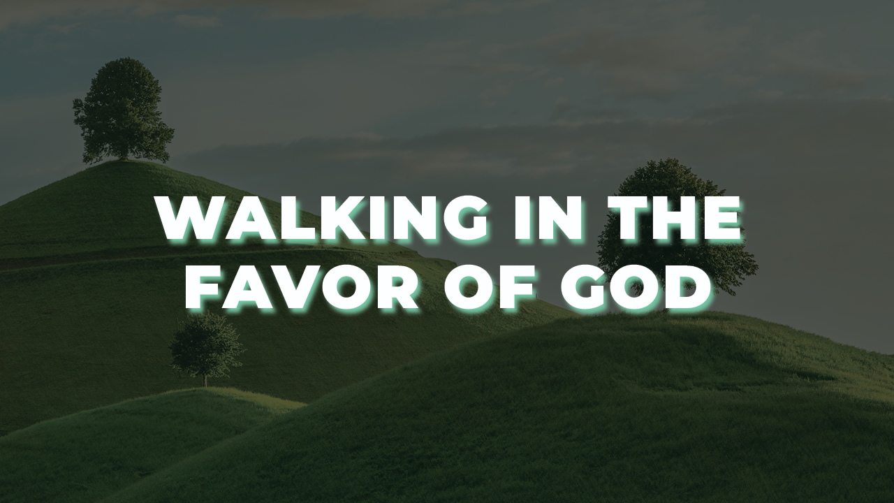 You are currently viewing Walking in the favor of God